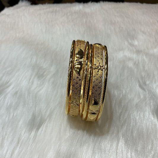 30gms Half round Bangles