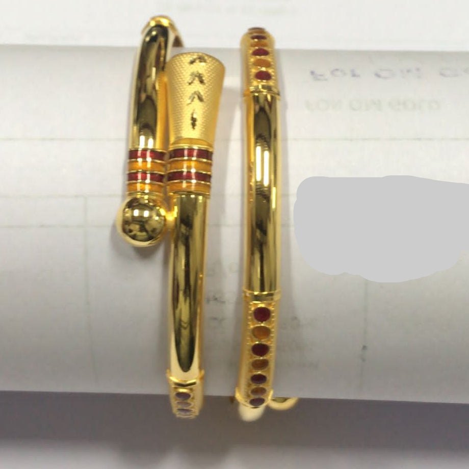 25gms Half round Bangles