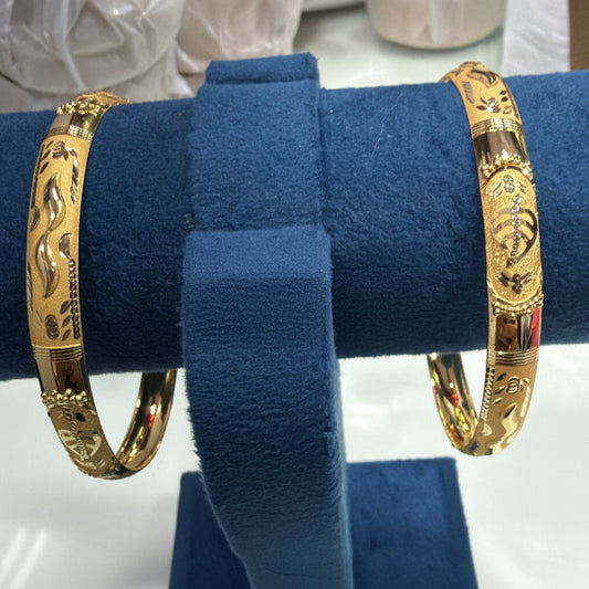 20gms Half round Bangles
