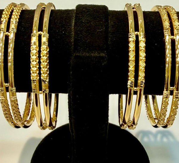 25gms Half round Bangles