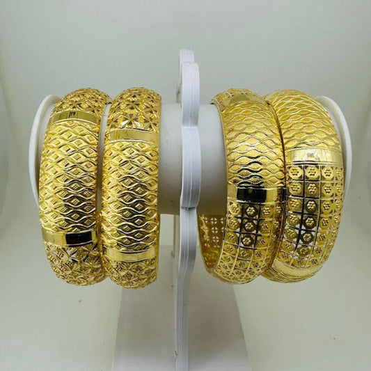 55gms Half round Bangles