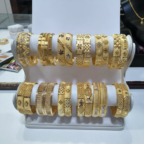 35gms Half round Bangles