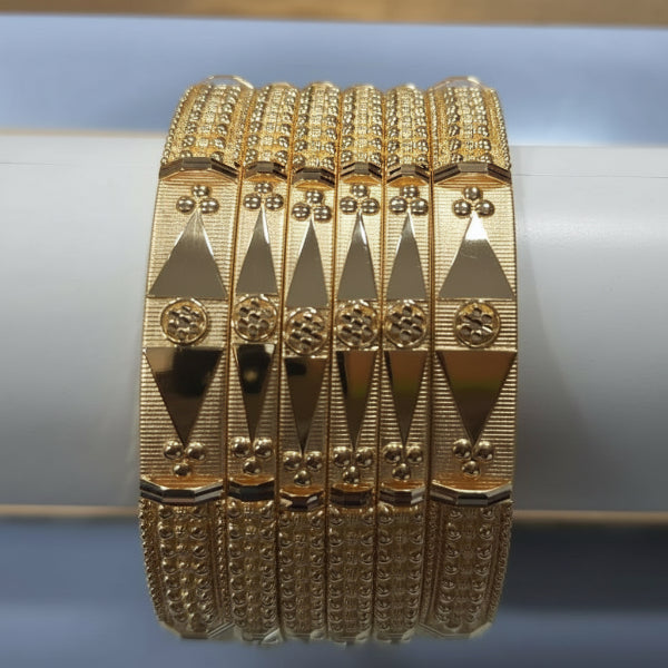 55gms fancy Half round Bangles