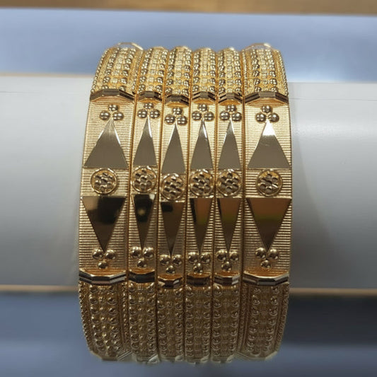 55gms fancy Half round Bangles