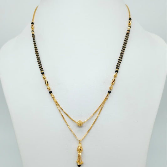 Double chain Short Mangalsutra