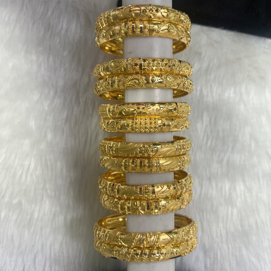 35gms Half round Bangles