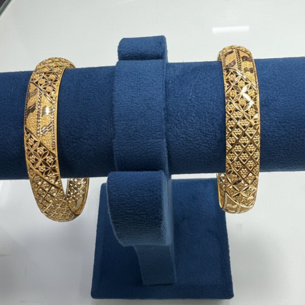 18gms Half round Bangles