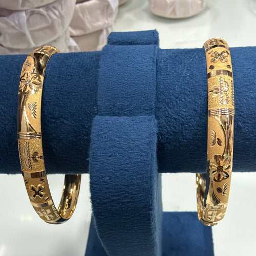 25gms Half round Bangles