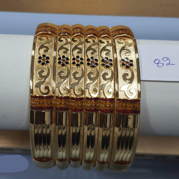 55gms fancy Half round Bangles