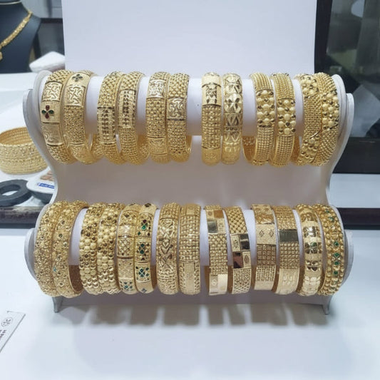 30gms Half round Bangles