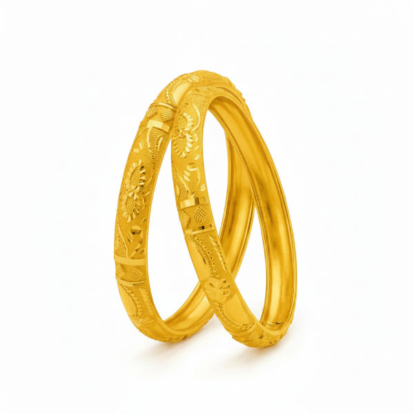 20gms Half round Bangles