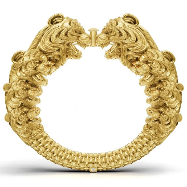 Tiger design Electroforming  kada
