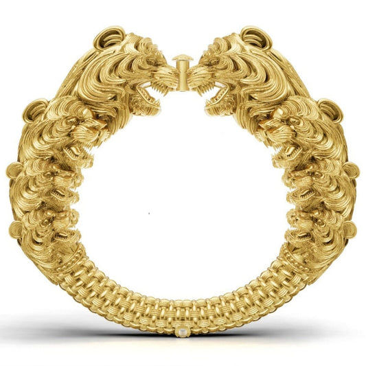 Tiger design Electroforming  kada