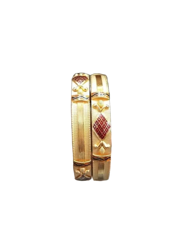 25gms fancy Half round Bangles