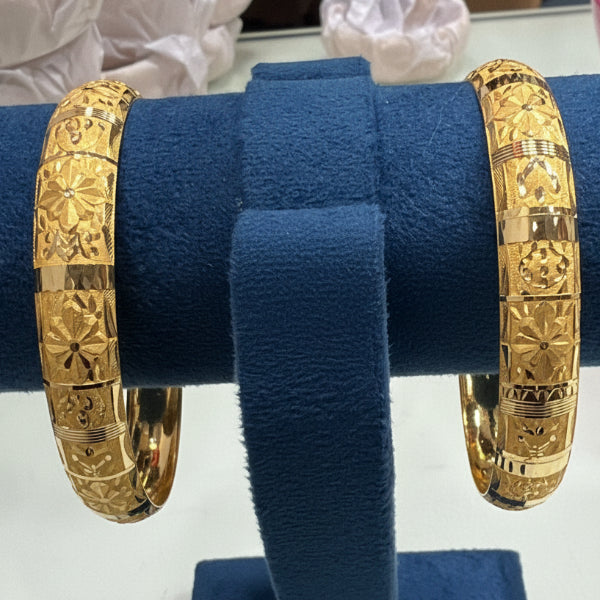 15gms Half round Bangles