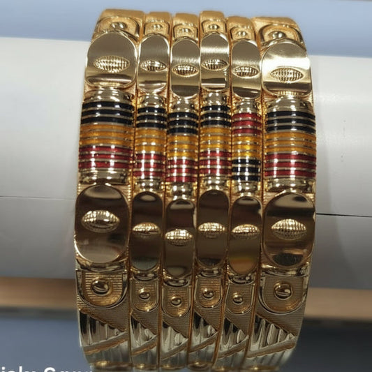 57gms fancy Half round Bangles