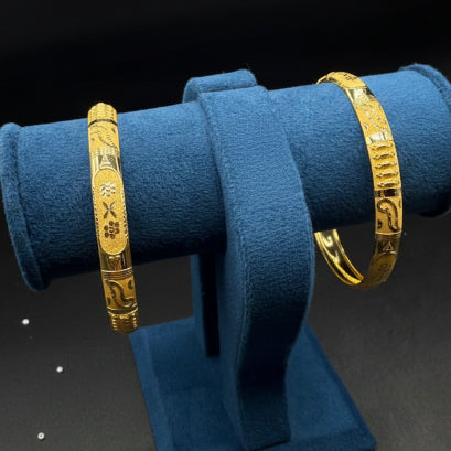 24gms Half round Bangles