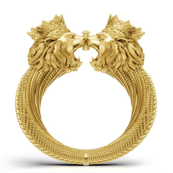 Lion design Electroforming kada