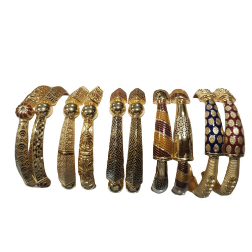 35gms fancy Half round Bangles