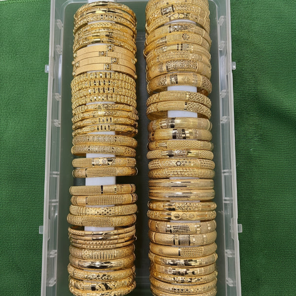 40gms Half round Bangles
