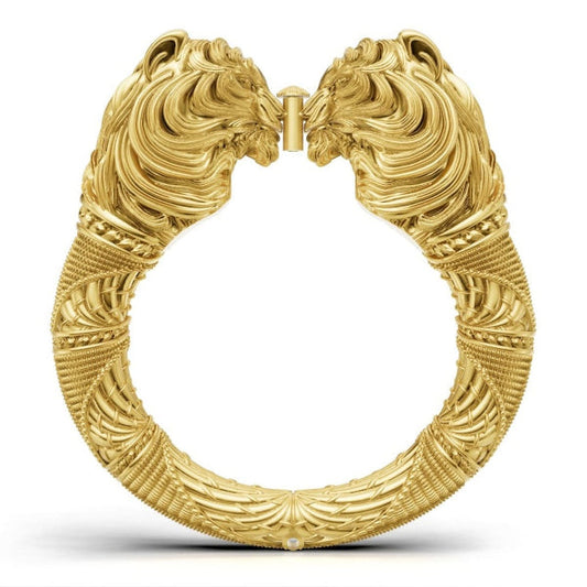 Lion design Electroforming  kada