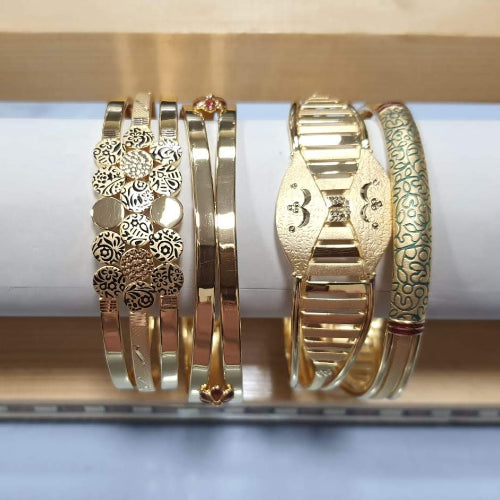 30gms fancy Half round Bangles