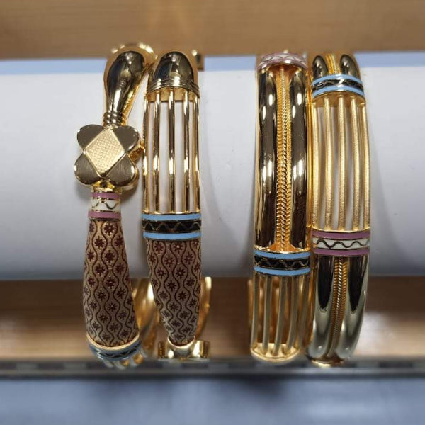 25gms fancy Half round Bangles