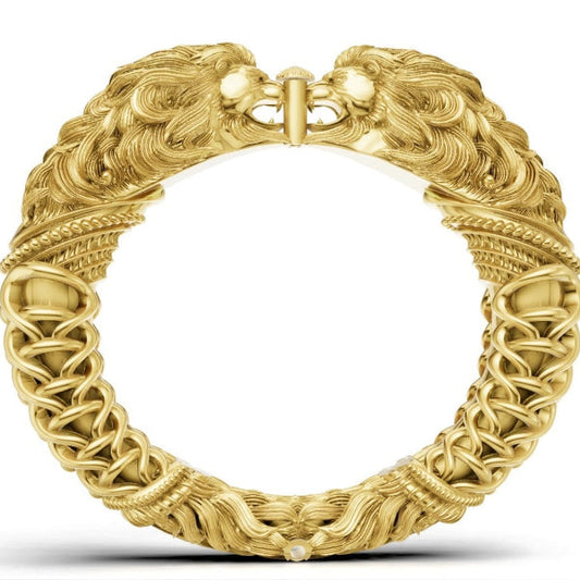 Lion design Electroforming kada