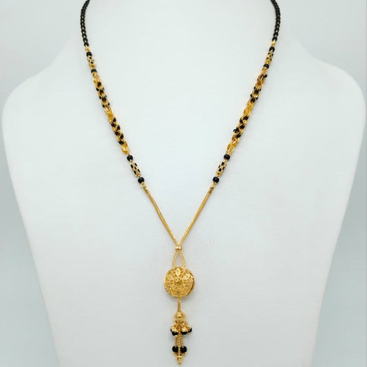 flower pendant  Short Mangalsutra