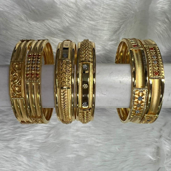 35gms Half round Bangles