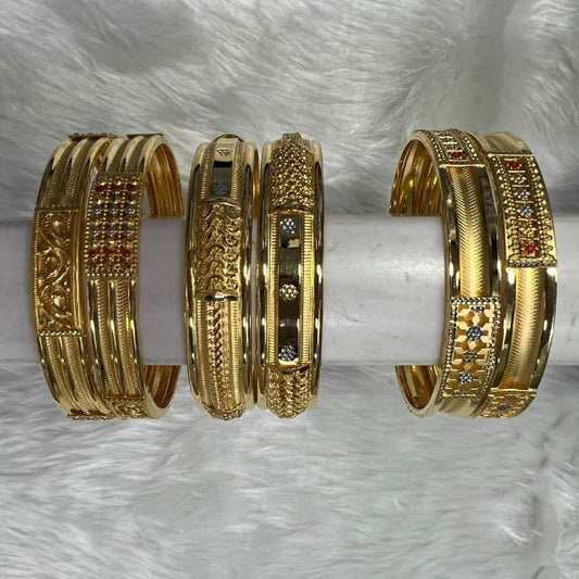 35gms Half round Bangles