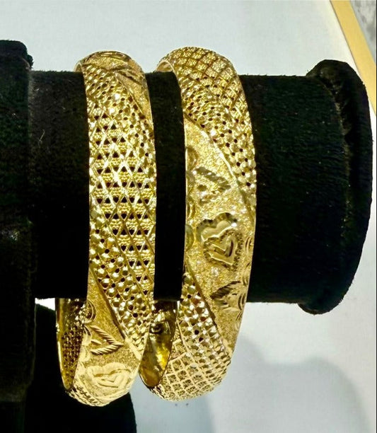 20gms Half round Bangles