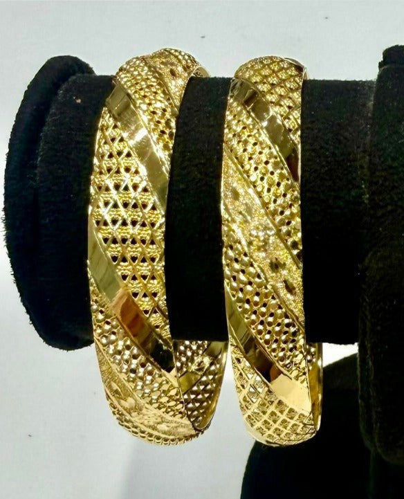 20gms Half round Bangles