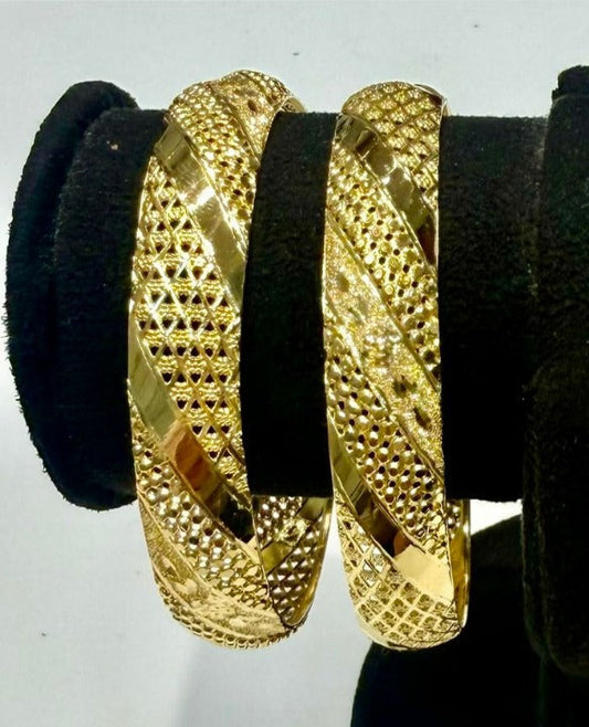 20gms Half round Bangles
