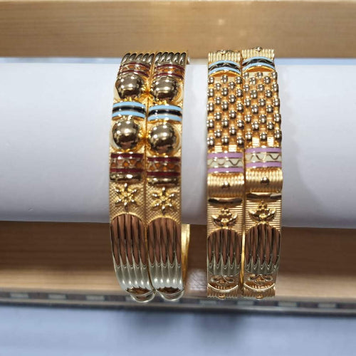 30gms fancy Half round Bangles