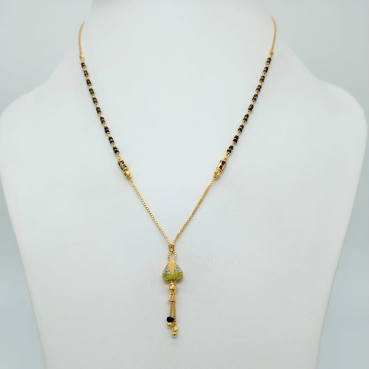 Heart pendant Short Mangalsutra