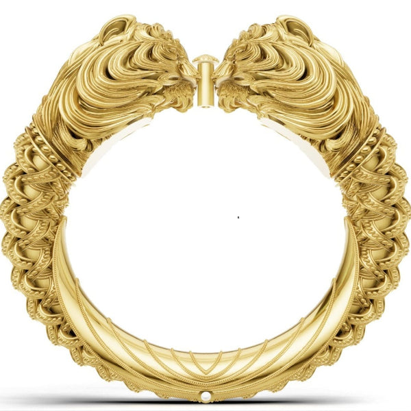 Lion design Electroforming kada