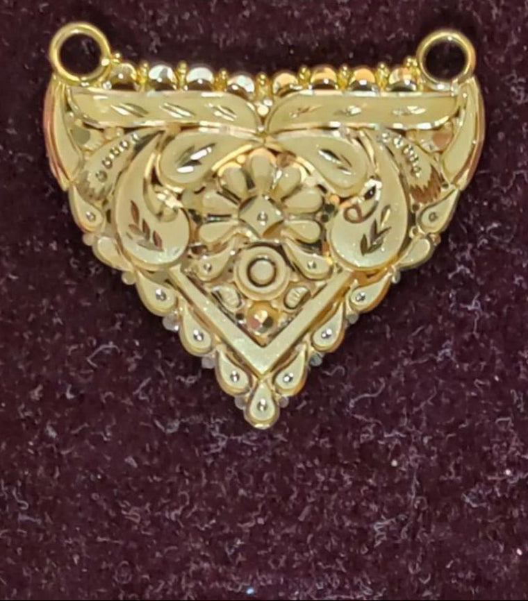 4gms small mangalsutra pendant
