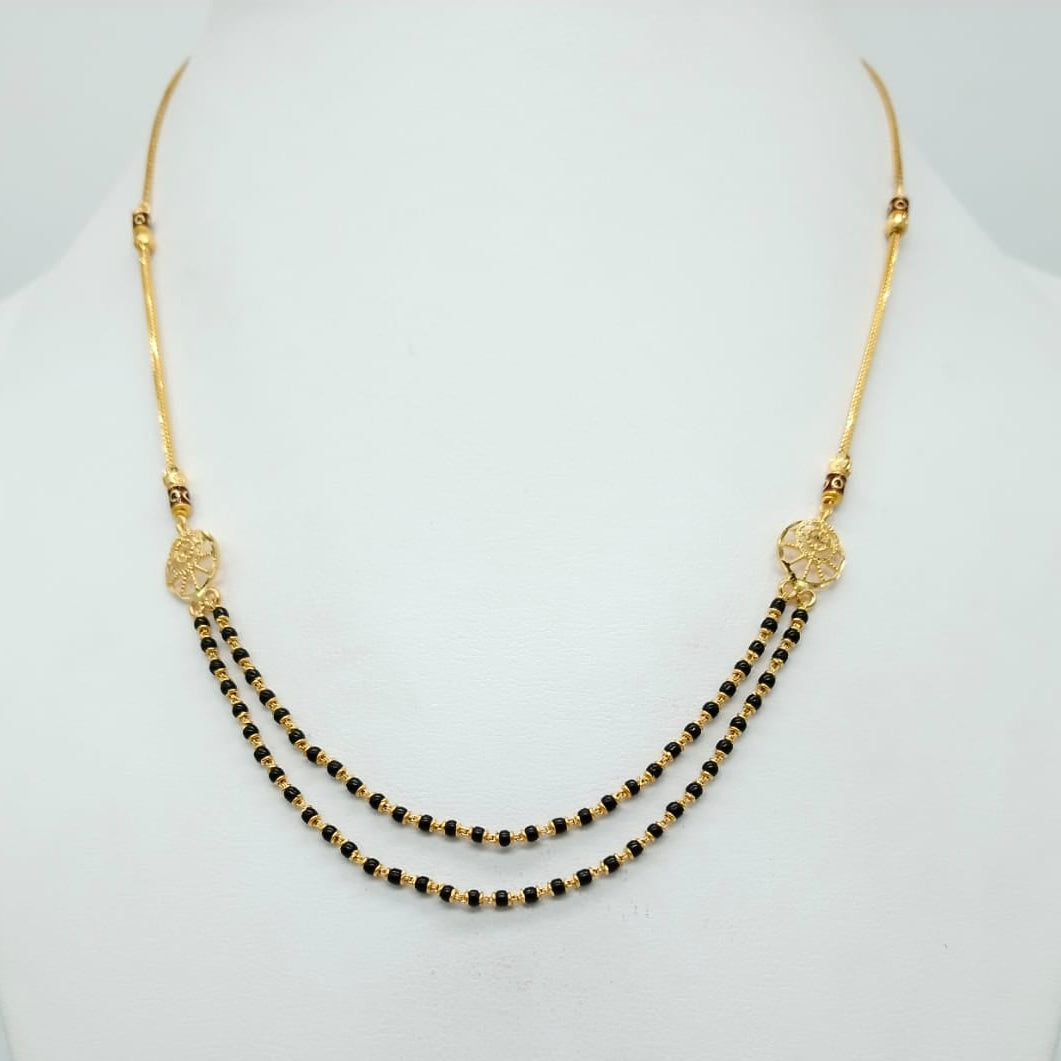 Double chain Short Mangalsutra