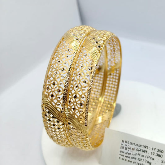 20gms Half round Bangles