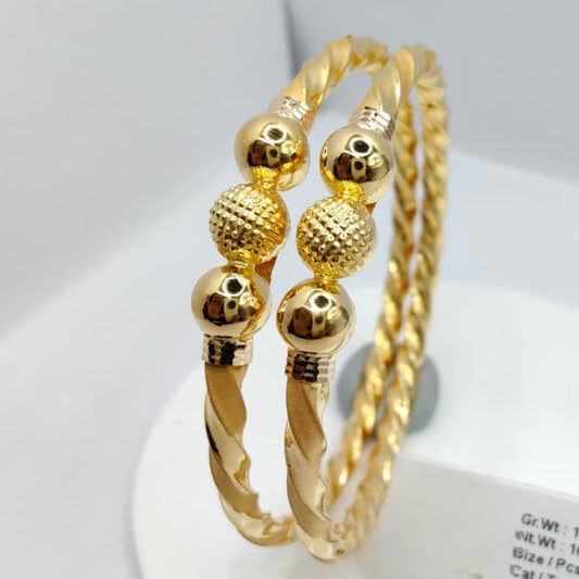 15gms Half round Bangles