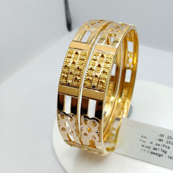 25gms Half round Bangles
