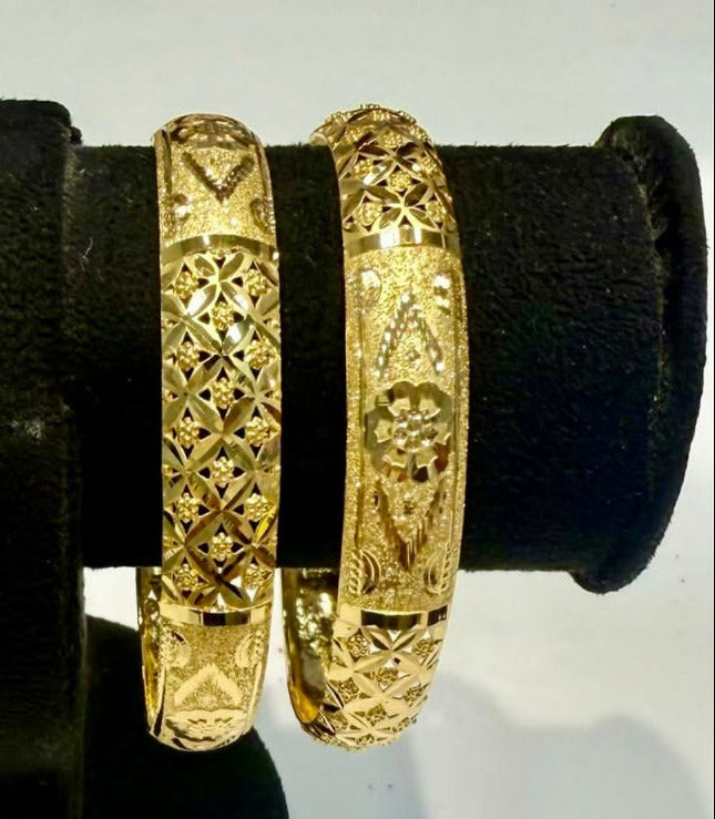 20gms Half round Bangles