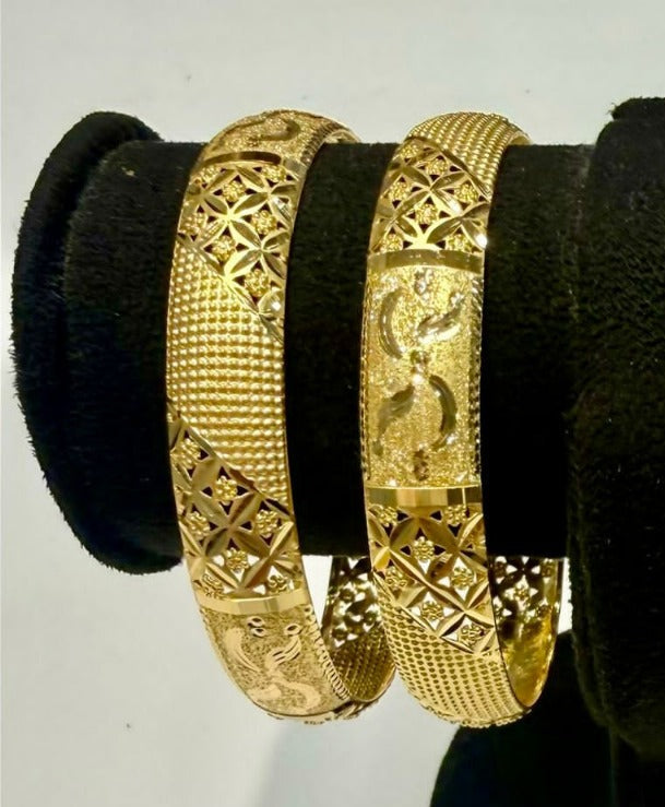 20gms Half round Bangles