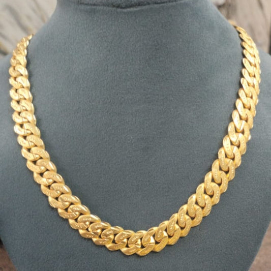 250gms  solid Cuban Chain