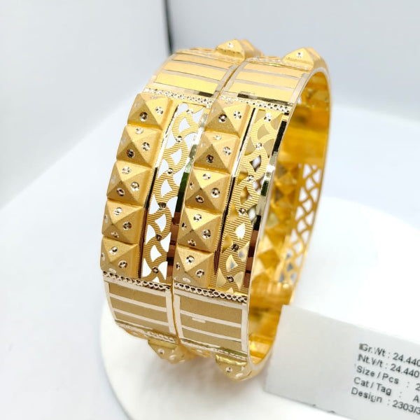 25gms Half round Bangles