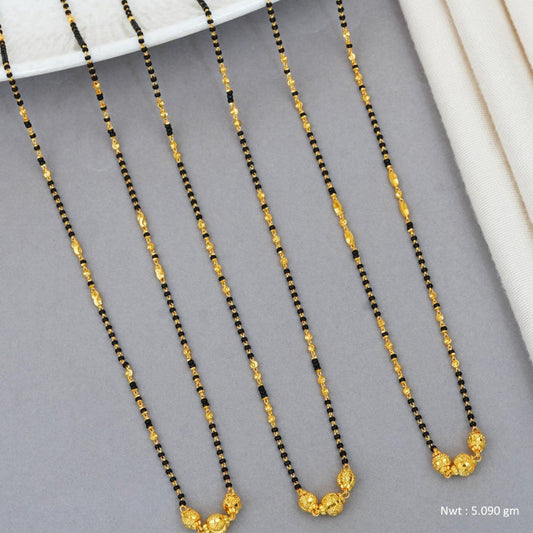 Short Mangalsutra ball shape pendants