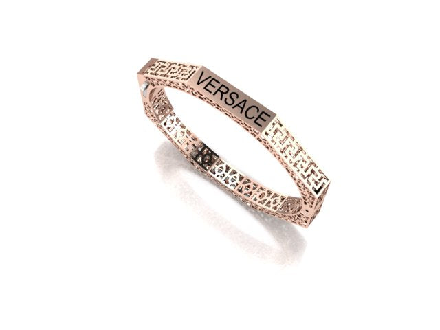 Versace Rose gold kada