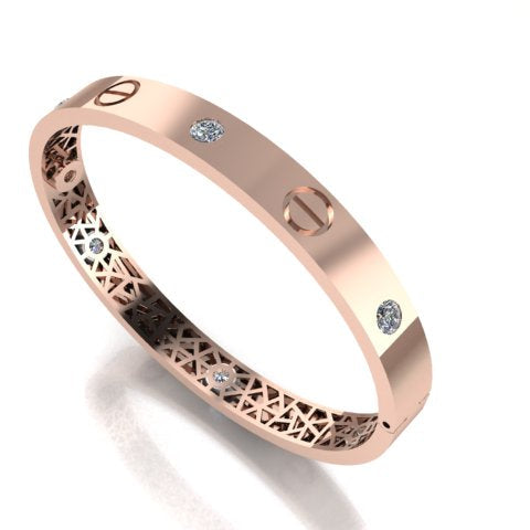 Rose gold kada