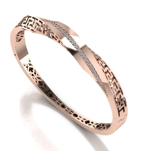 Rose gold kada